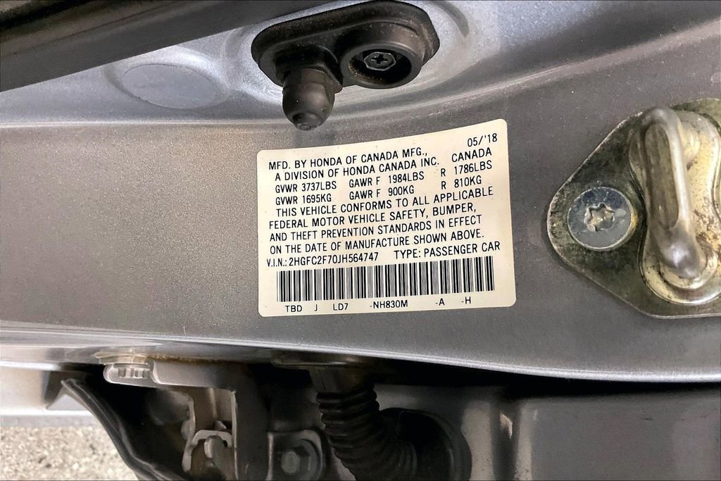 Used 2018 Honda Civic EX image 20