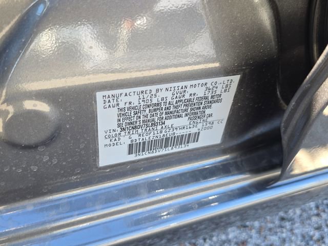 New 2025 Nissan Versa S w/ Trunk Package FWD image 35