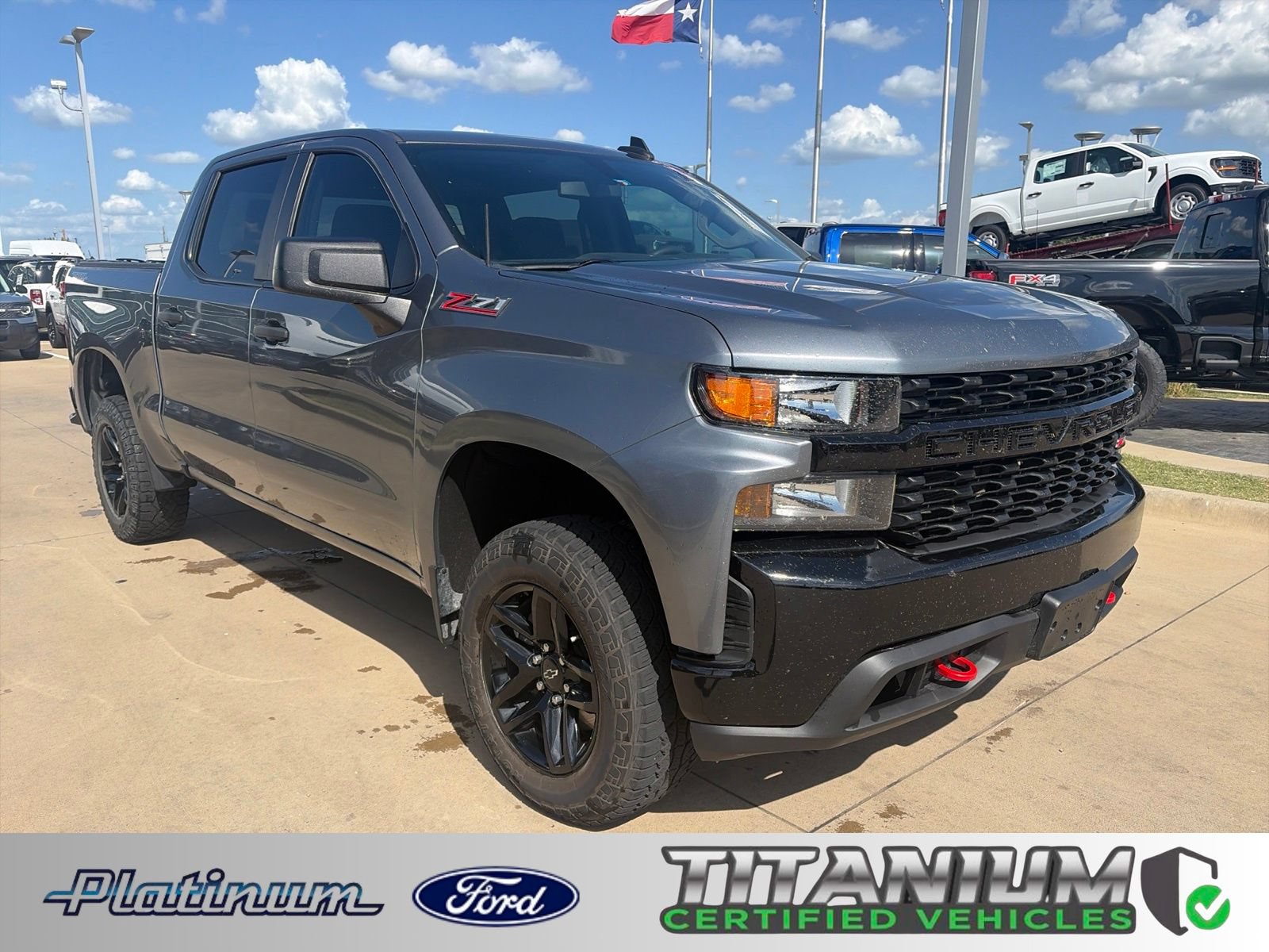 Used 2021 Chevrolet Silverado 1500 Custom Trail Boss AWD/4WD image 1
