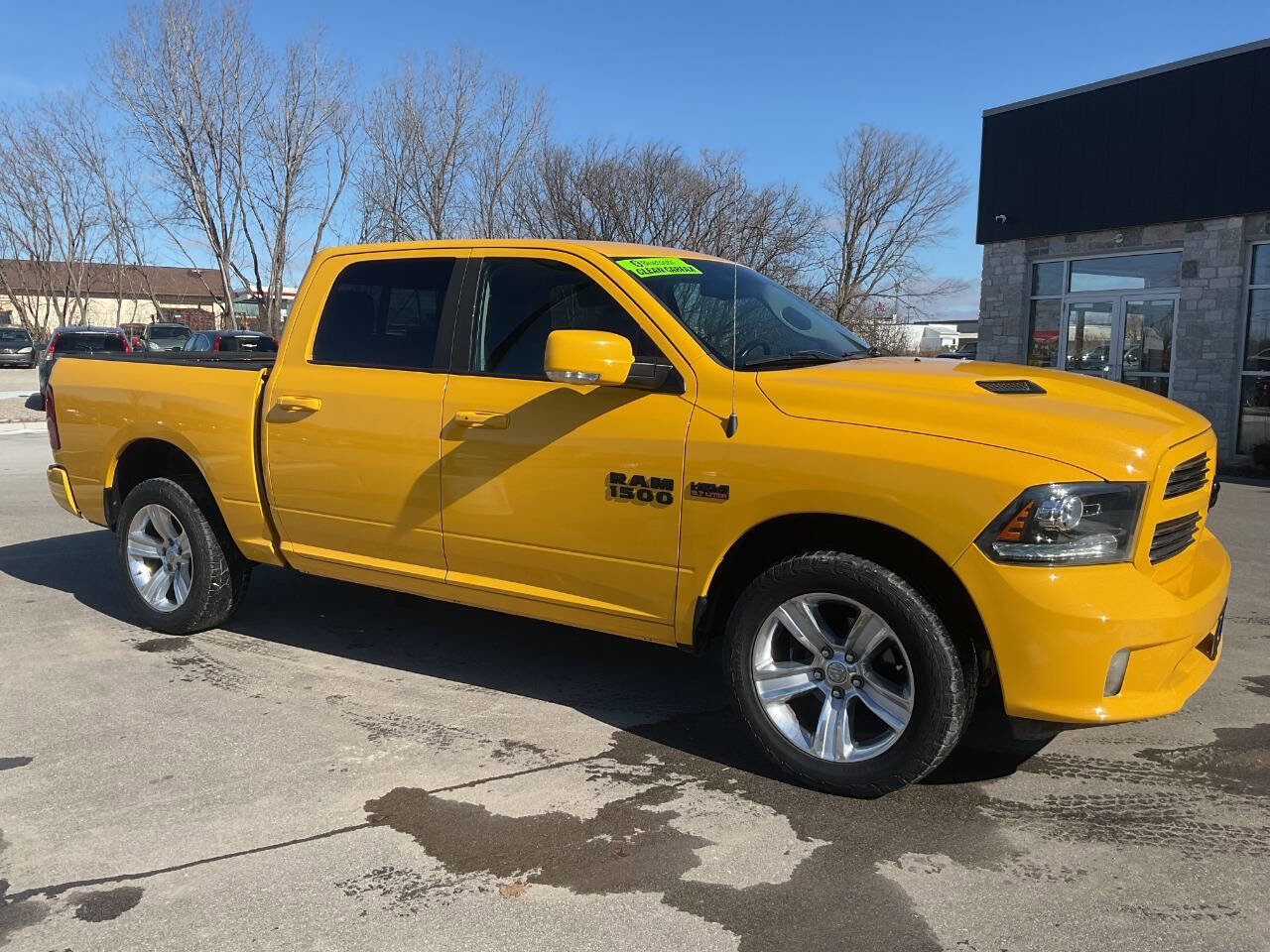 Used 2016 RAM 1500 Sport w/ Stinger Yellow Sport Package image 10