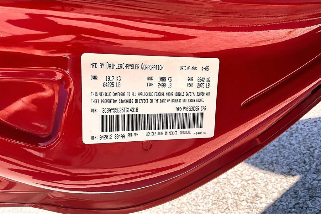 Used 2005 Chrysler PT Cruiser Touring FWD image 35