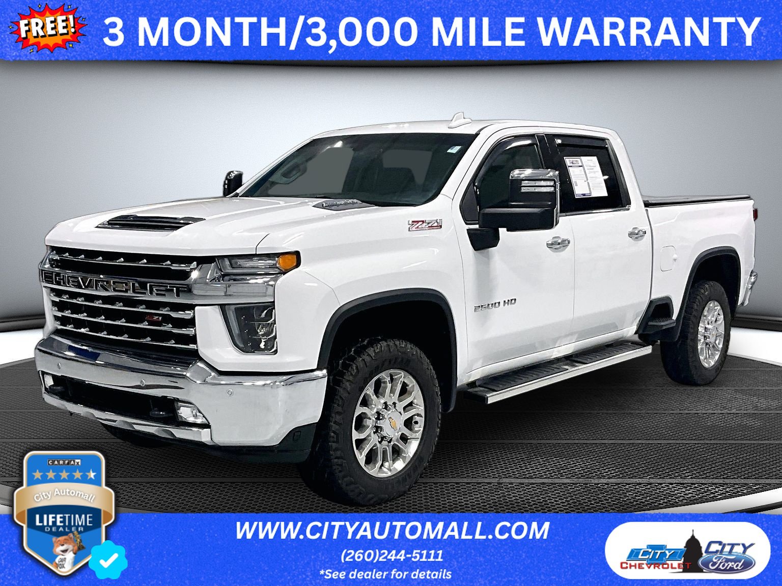Used 2021 Chevrolet Silverado 2500 LTZ w/ LTZ Plus Package AWD/4WD image 1