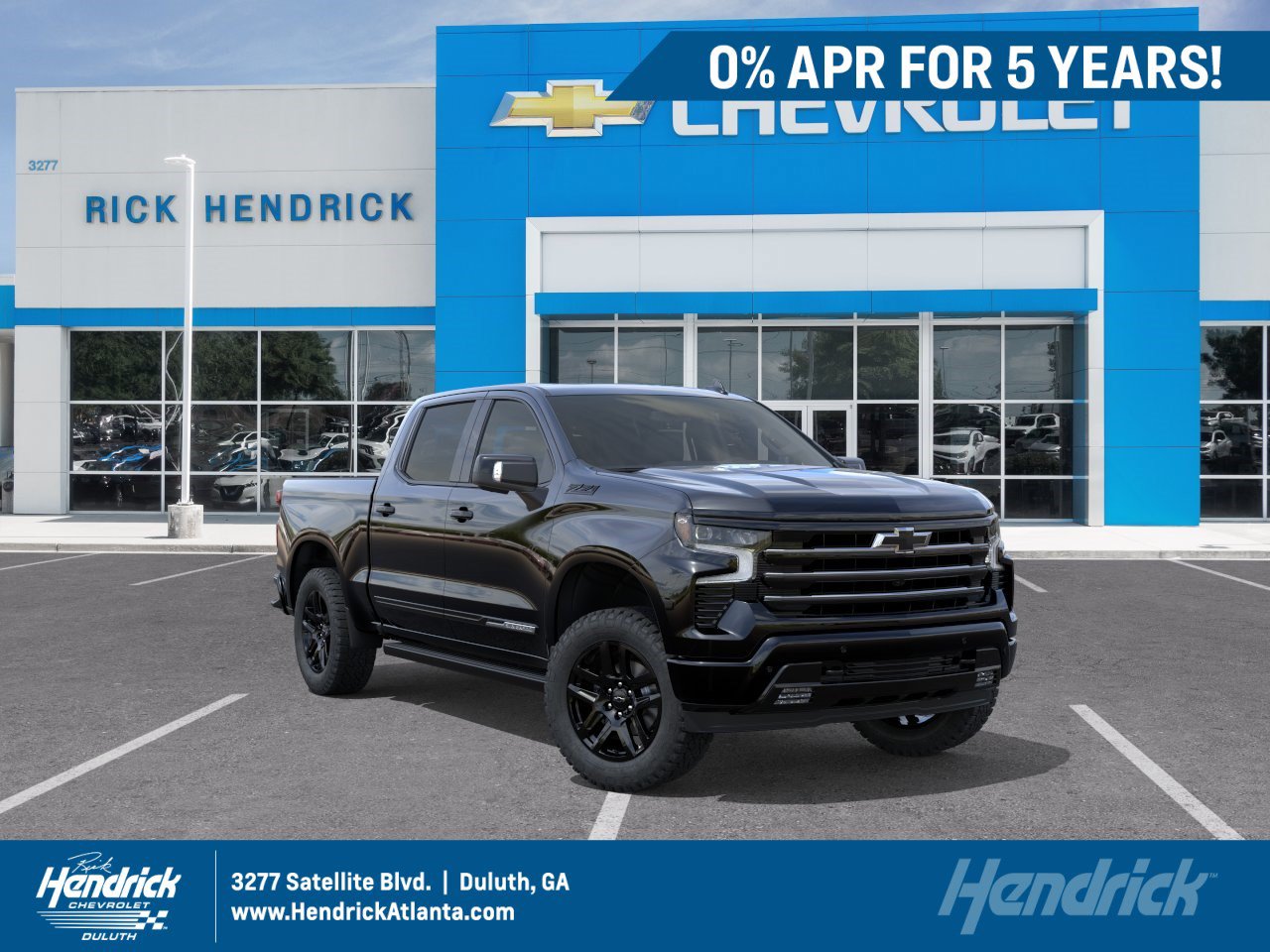 New 2026 Chevrolet Silverado 1500 High Country w/ Midnight Edition AWD/4WD image 1