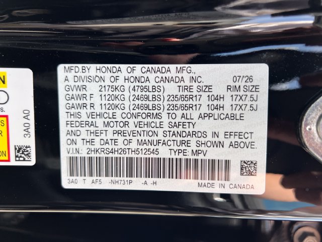 New 2026 Honda CR-V LX image 18