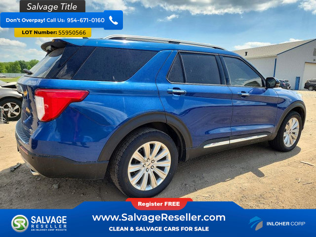 Used 2022 Ford Explorer Limited w/ Equipment Group 301A AWD/4WD image 4