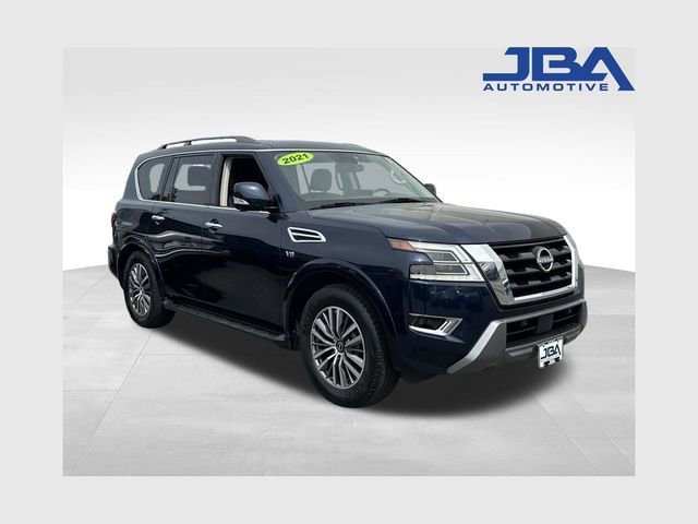 Used 2021 Nissan Armada SL w/ Captain's Chairs Package