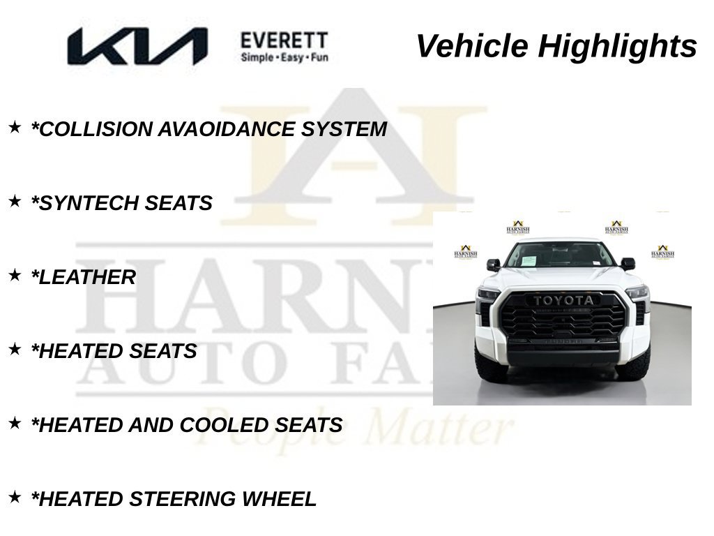 Used 2024 Toyota Tundra Limited w/ TRD Off-Road Package AWD/4WD image 19