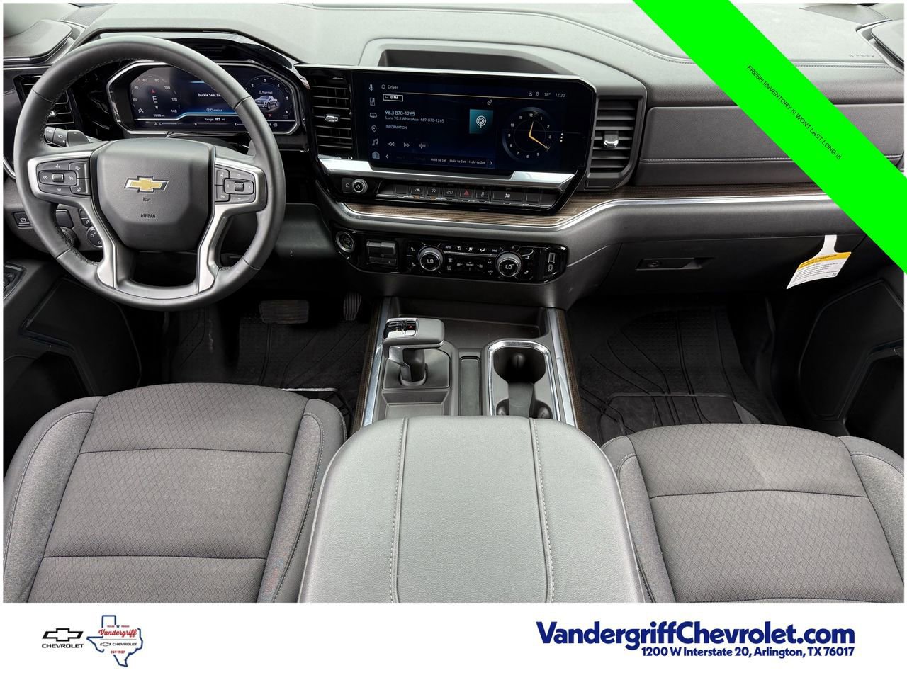 Used 2024 Chevrolet Silverado 1500 LT w/ Texas Edition Plus RWD image 12