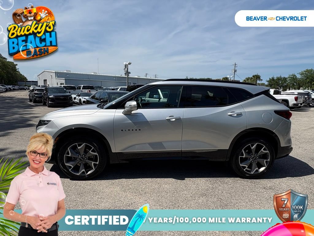 Used 2021 Chevrolet Blazer RS w/ Enhanced Convenience Package FWD image 4