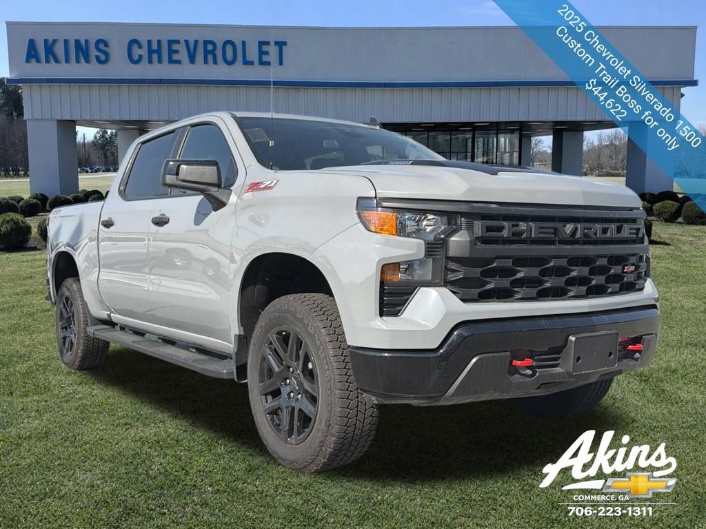 Certified 2025 Chevrolet Silverado 1500 Custom Trail Boss AWD/4WD video 4