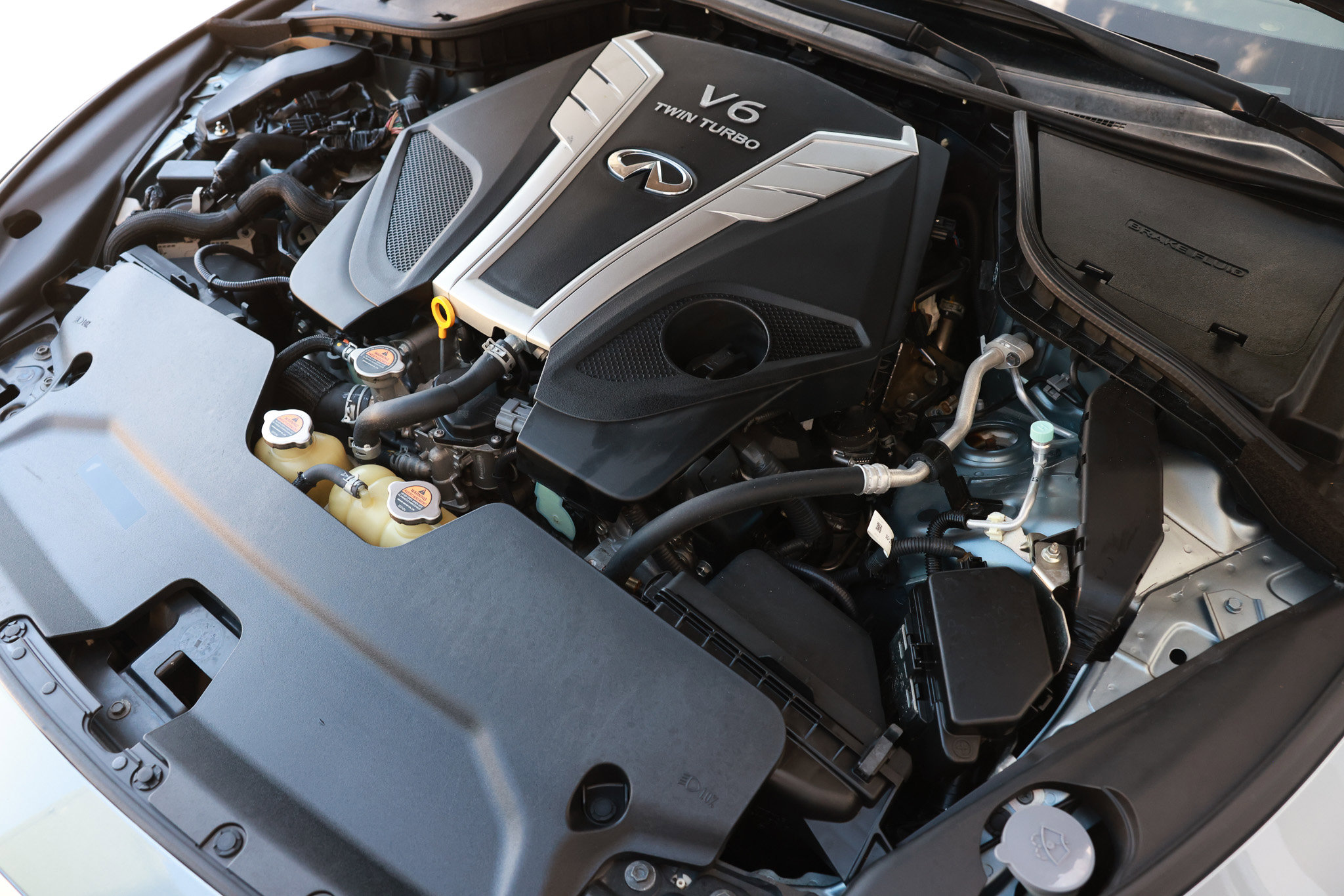 Used 2018 INFINITI Q50 Red Sport 400 w/ Sensory Package (Sport) image 61