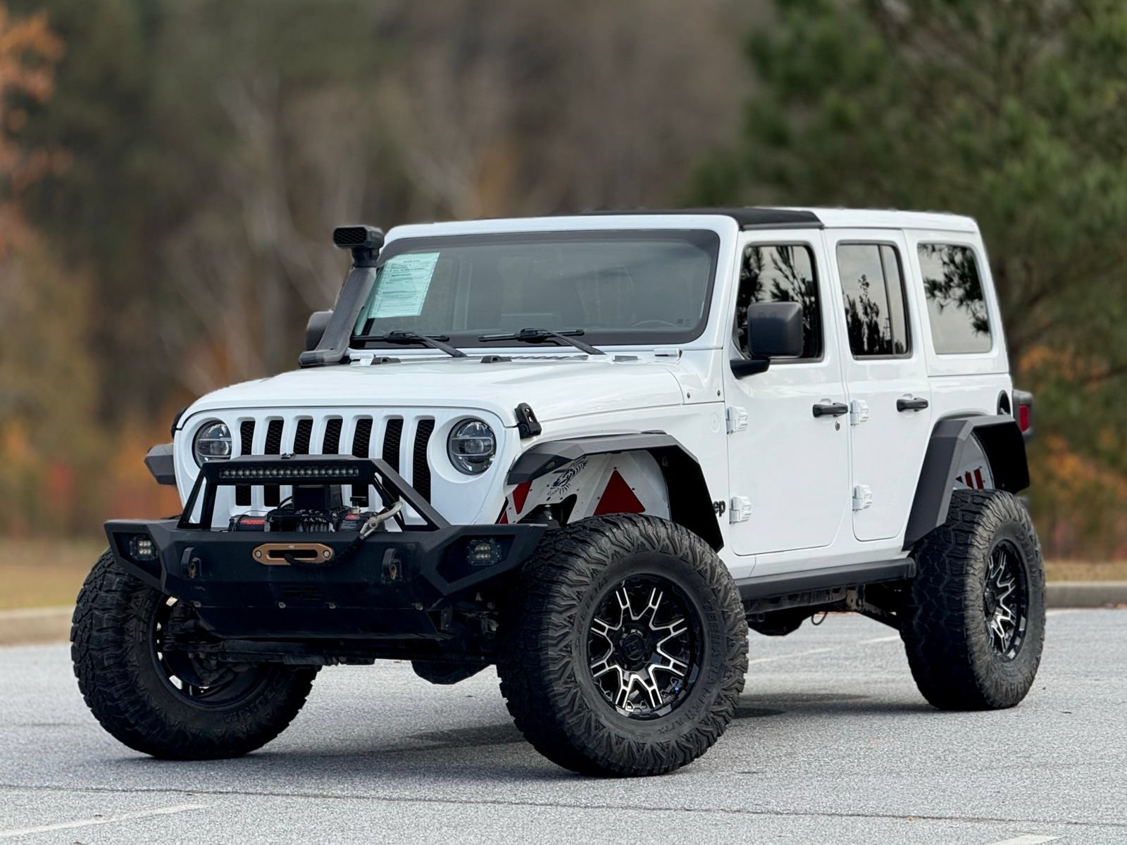 Used 2022 Jeep Wrangler Unlimited Sport w/ Xtreme Recon 35" Tire Package AWD/4WD image 7