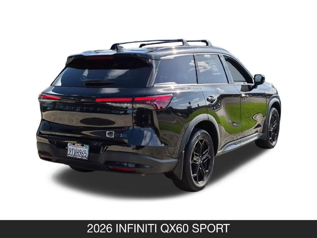 Certified 2026 INFINITI QX60 Sport w/ Dark Cargo Package AWD/4WD image 9