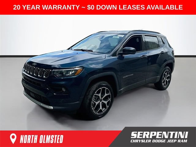 New 2026 Jeep Compass Limited w/ Sun, Sound & Navigation Group