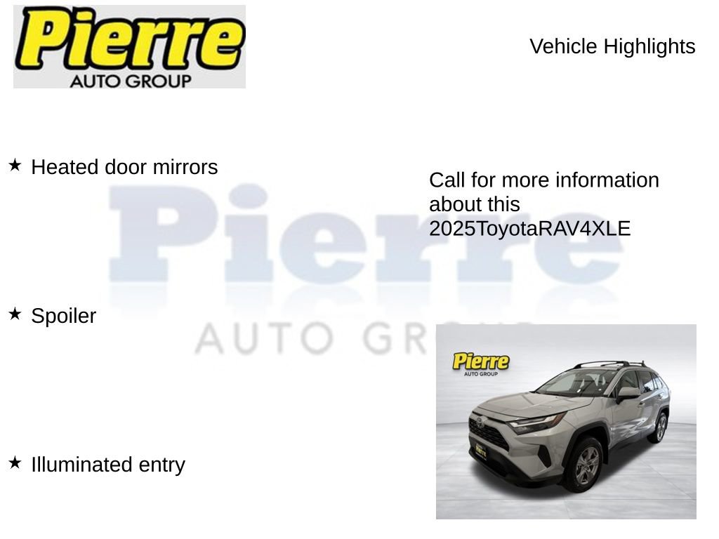Used 2025 Toyota RAV4 XLE AWD/4WD image 15