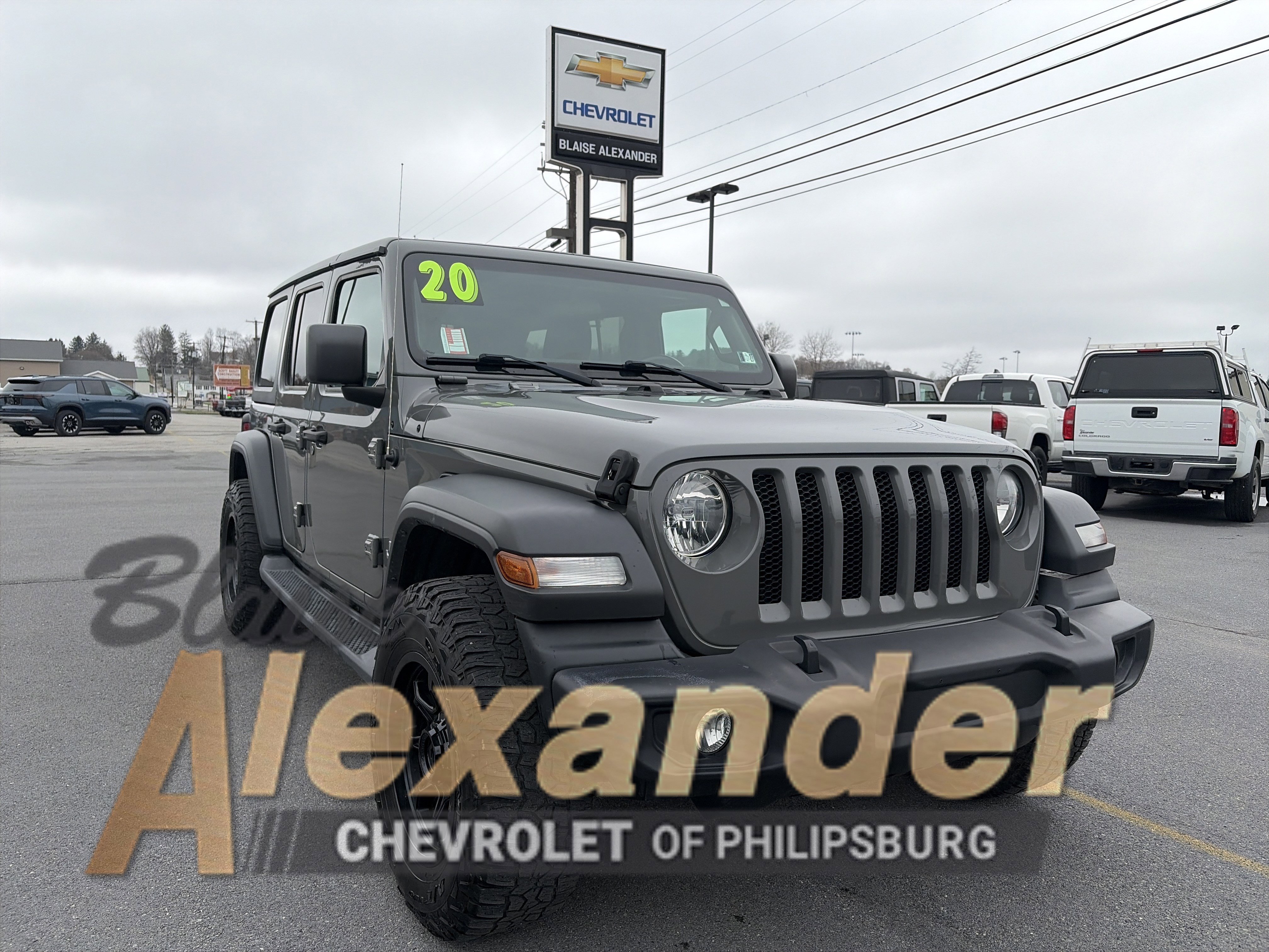 Used 2020 Jeep Wrangler Unlimited Sport S