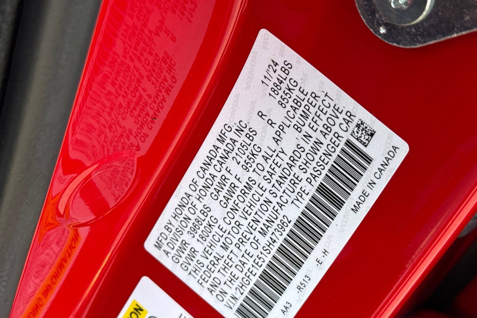 Certified 2025 Honda Civic Si image 28