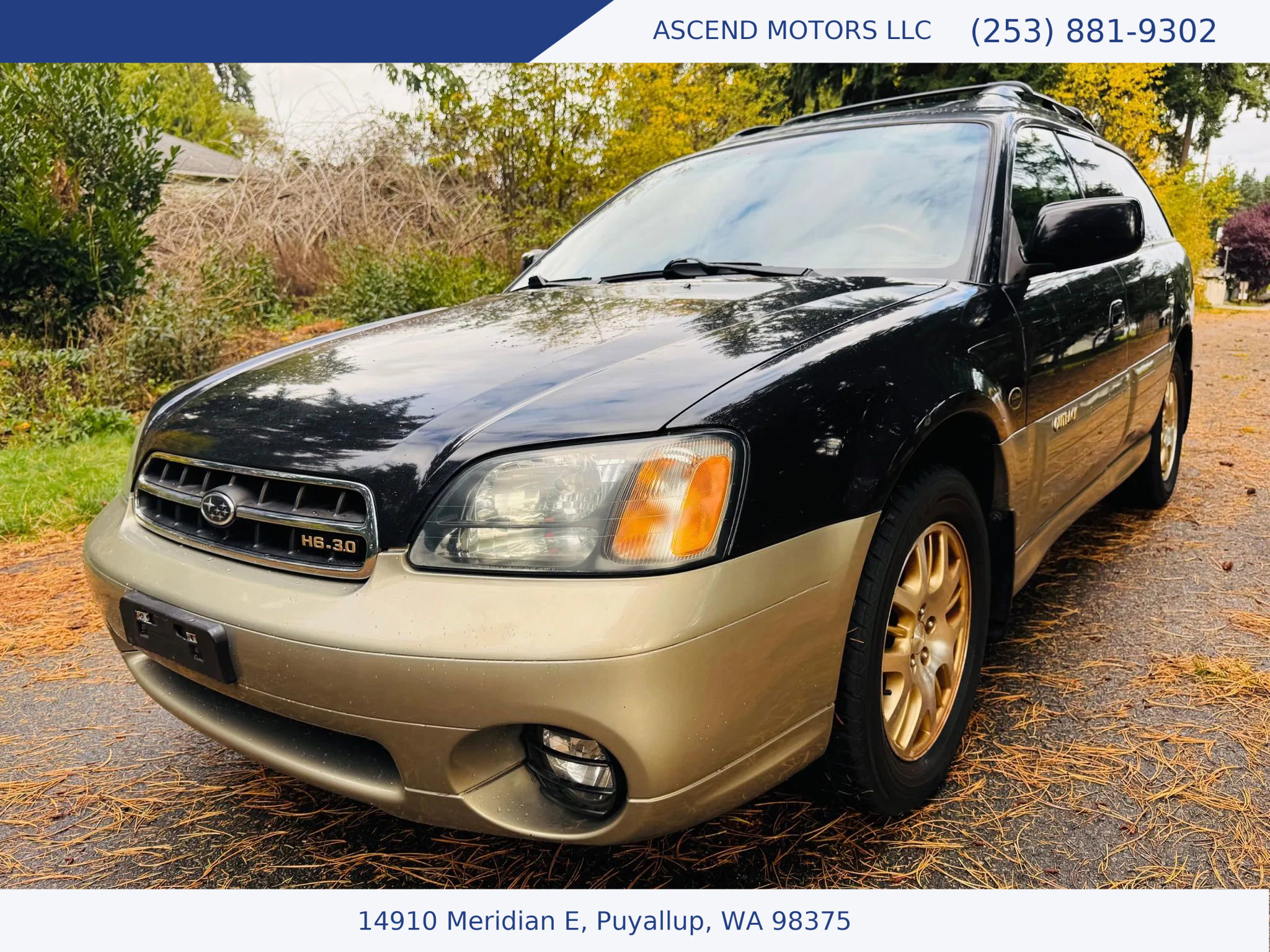 Used 2002 Subaru Outback H6 L.L. Bean Edition