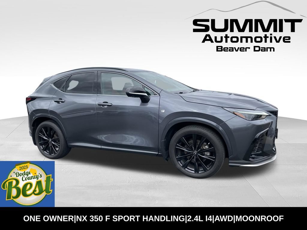 Used 2022 Lexus NX 350 F Sport
