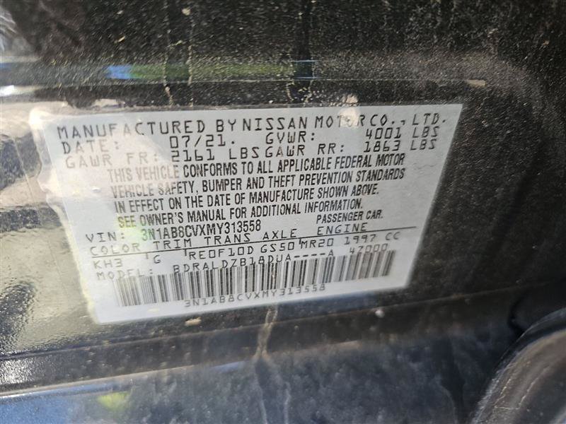 Used 2021 Nissan Sentra SV FWD image 12