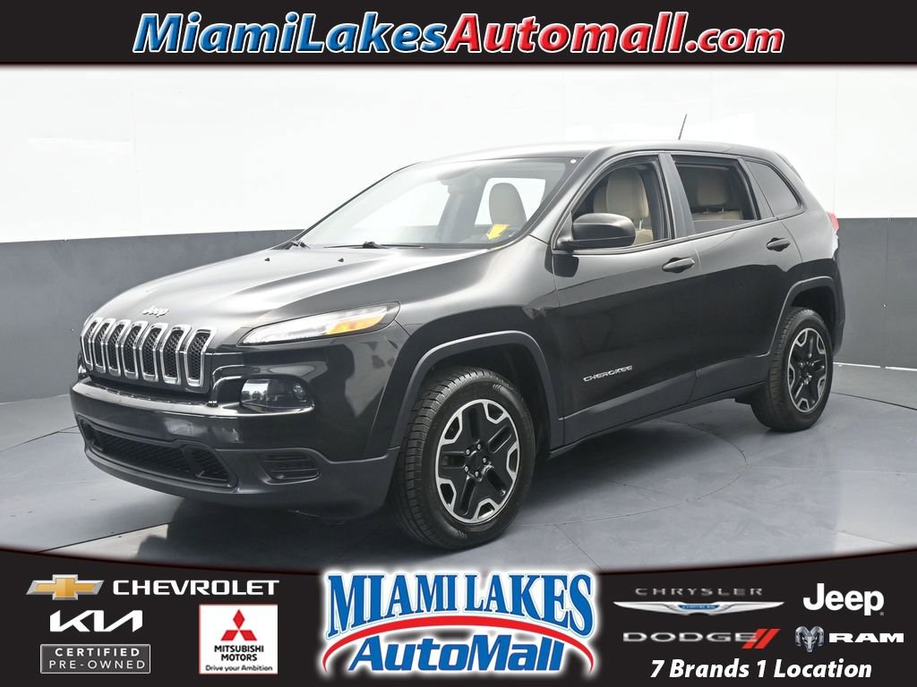 Used 2016 Jeep Cherokee Sport AWD/4WD image 1