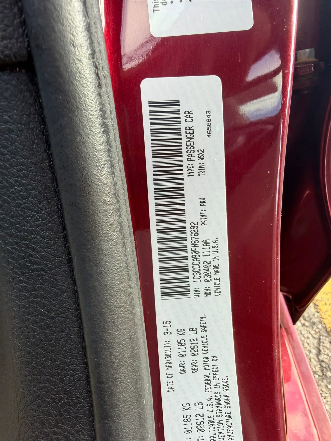 Used 2015 Chrysler 200 Limited w/ Convenience Group image 30