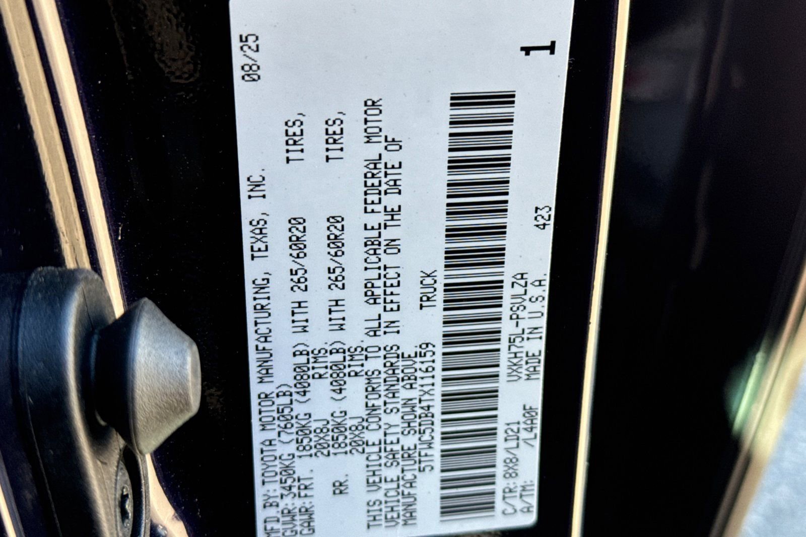 New 2026 Toyota Tundra Limited image 26