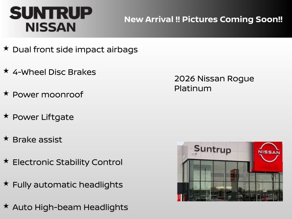New 2026 Nissan Rogue Platinum image 6