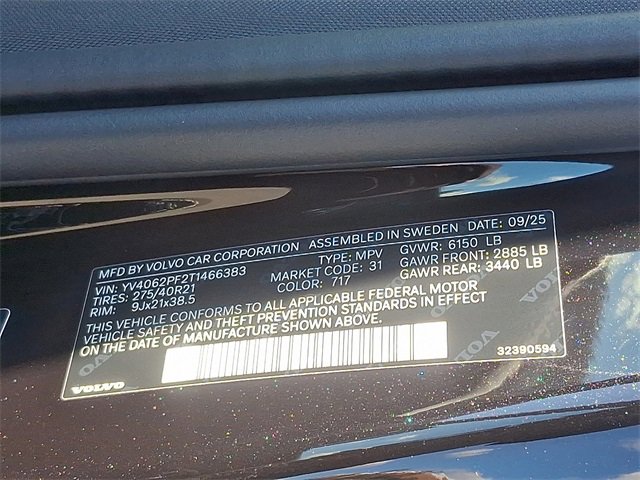 New 2026 Volvo XC90 B6 Ultra image 11