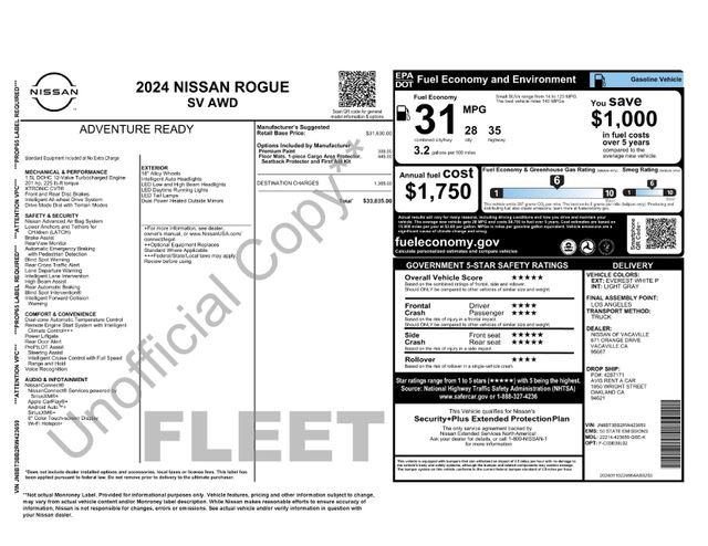 Used 2024 Nissan Rogue SV image 32