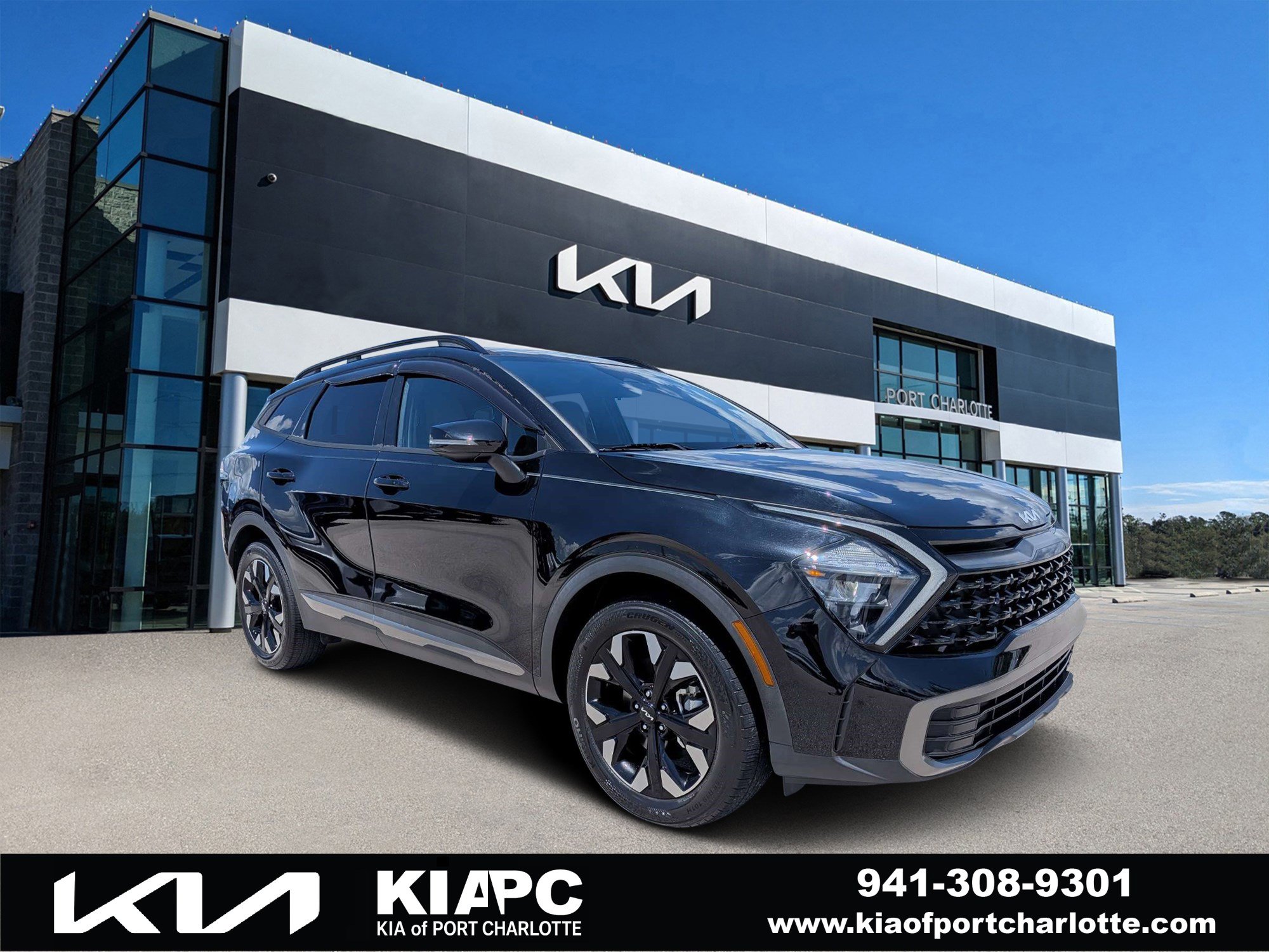 Certified 2023 Kia Sportage X-Line w/ X-Line Premium Package AWD/4WD image 1