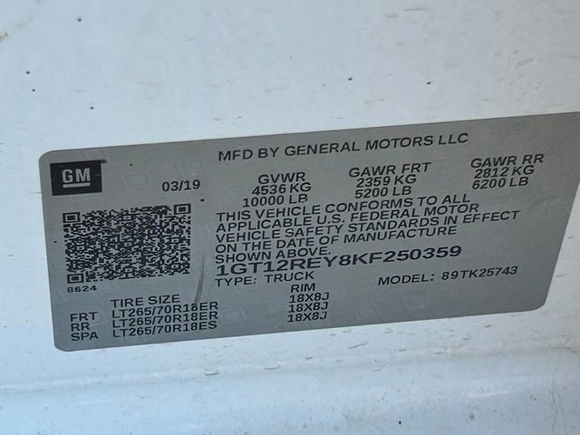 Used 2019 GMC Sierra 2500 SLT w/ Duramax Plus Package AWD/4WD image 35