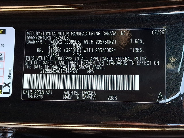 New 2026 Lexus RX 350 AWD/4WD image 18
