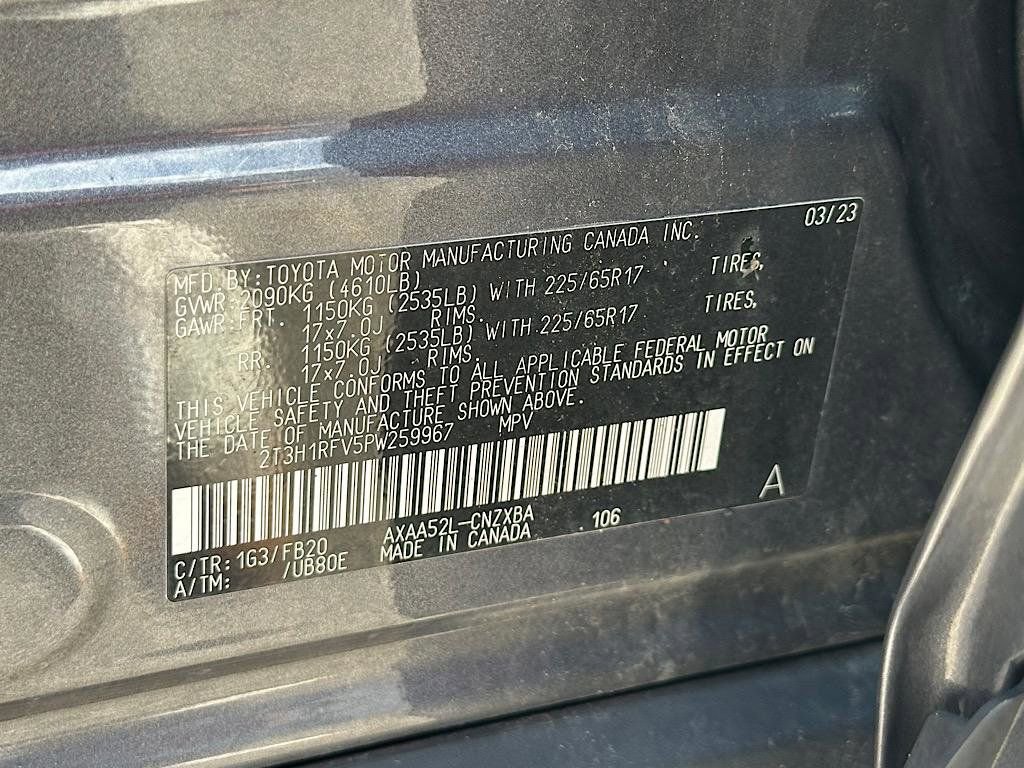 Certified 2023 Toyota RAV4 LE image 30