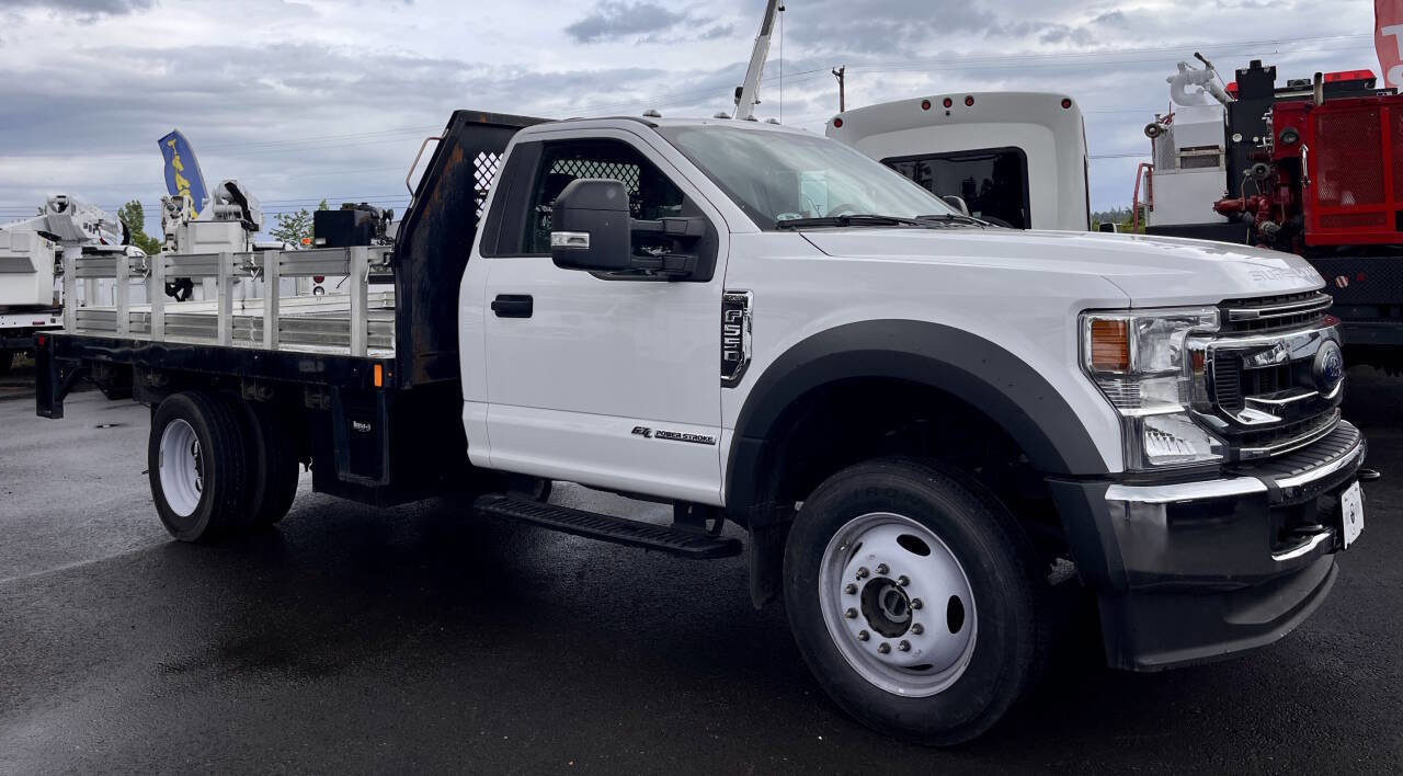 Used 2021 Ford F550 4x4 Regular Cab Super Duty image 1