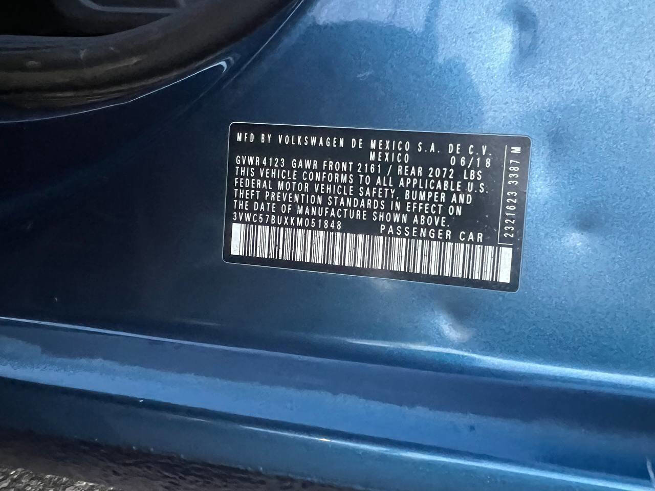 Used 2019 Volkswagen Jetta S w/ Driver Assistance Package image 24