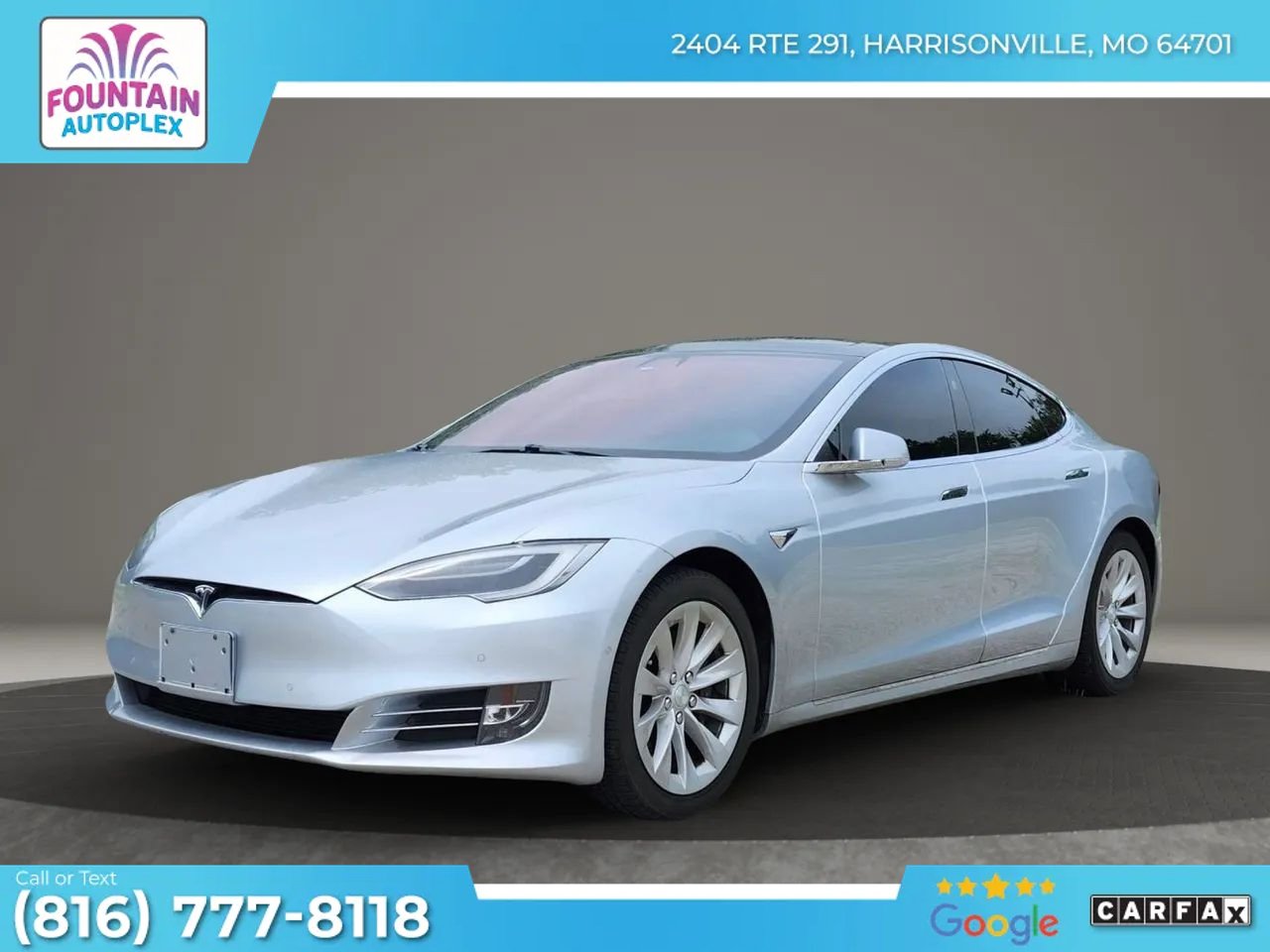 Used 2017 Tesla Model S 75D AWD/4WD image 1