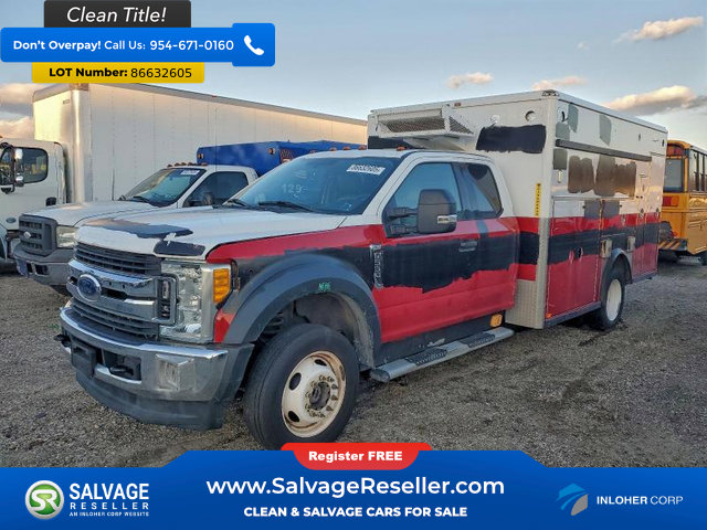 Used 2017 Ford F550 4x4 SuperCab Super Duty image 1