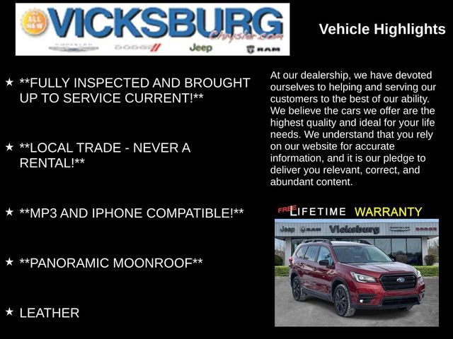 Used 2022 Subaru Ascent Onyx Edition image 13