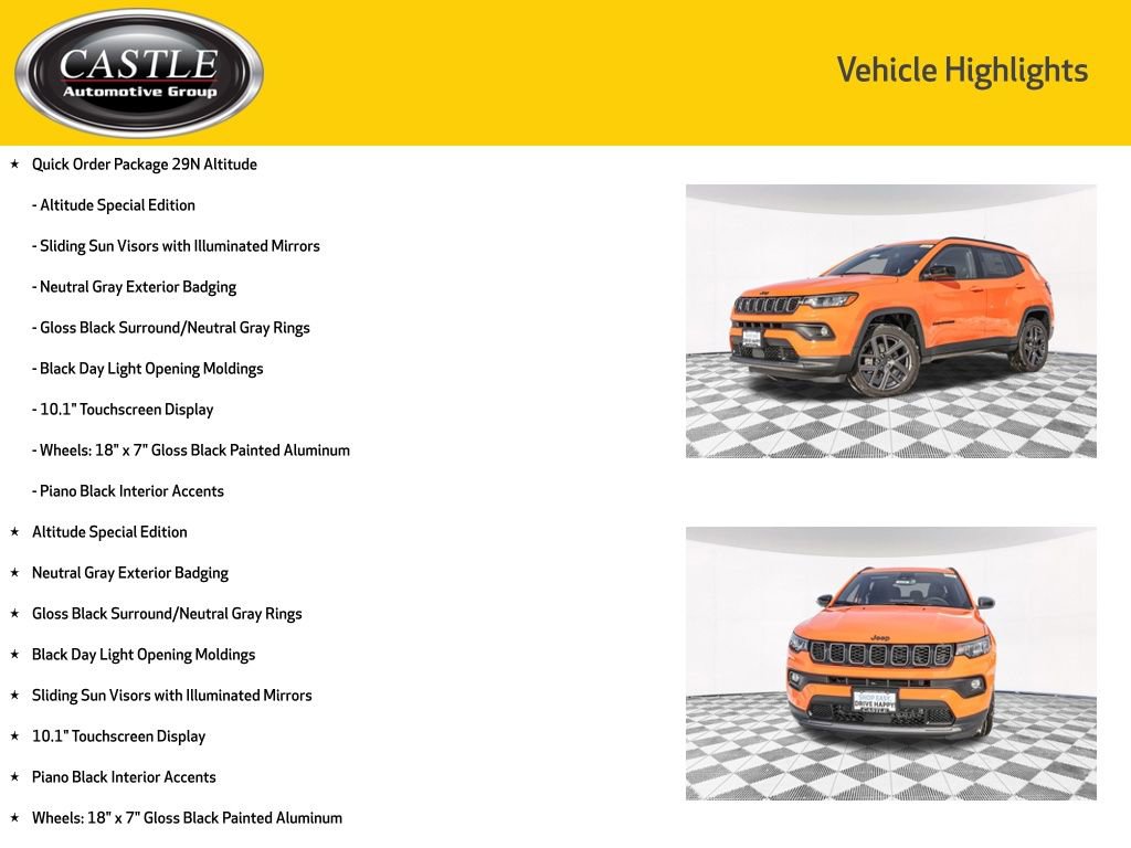New 2026 Jeep Compass Latitude image 3
