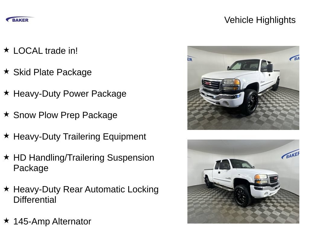 Used 2005 GMC Sierra 2500 SLE w/ Heavy-Duty Power Package AWD/4WD image 4