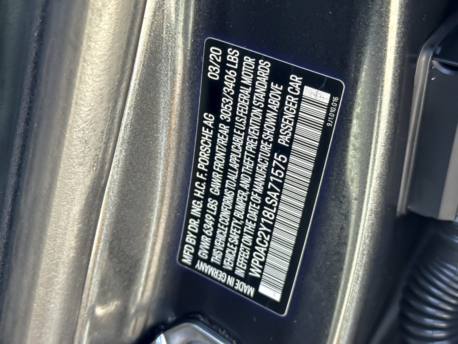 Certified 2020 Porsche Taycan Turbo AWD/4WD image 36
