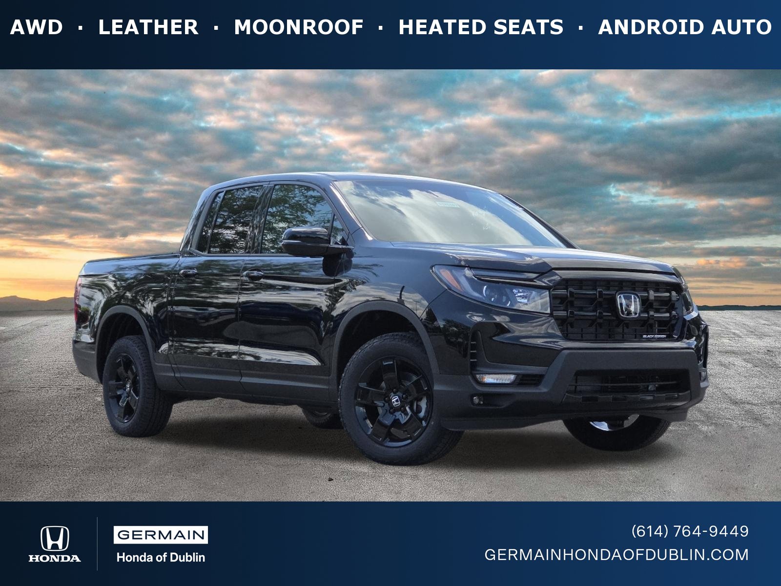 New 2026 Honda Ridgeline Black Edition image 1