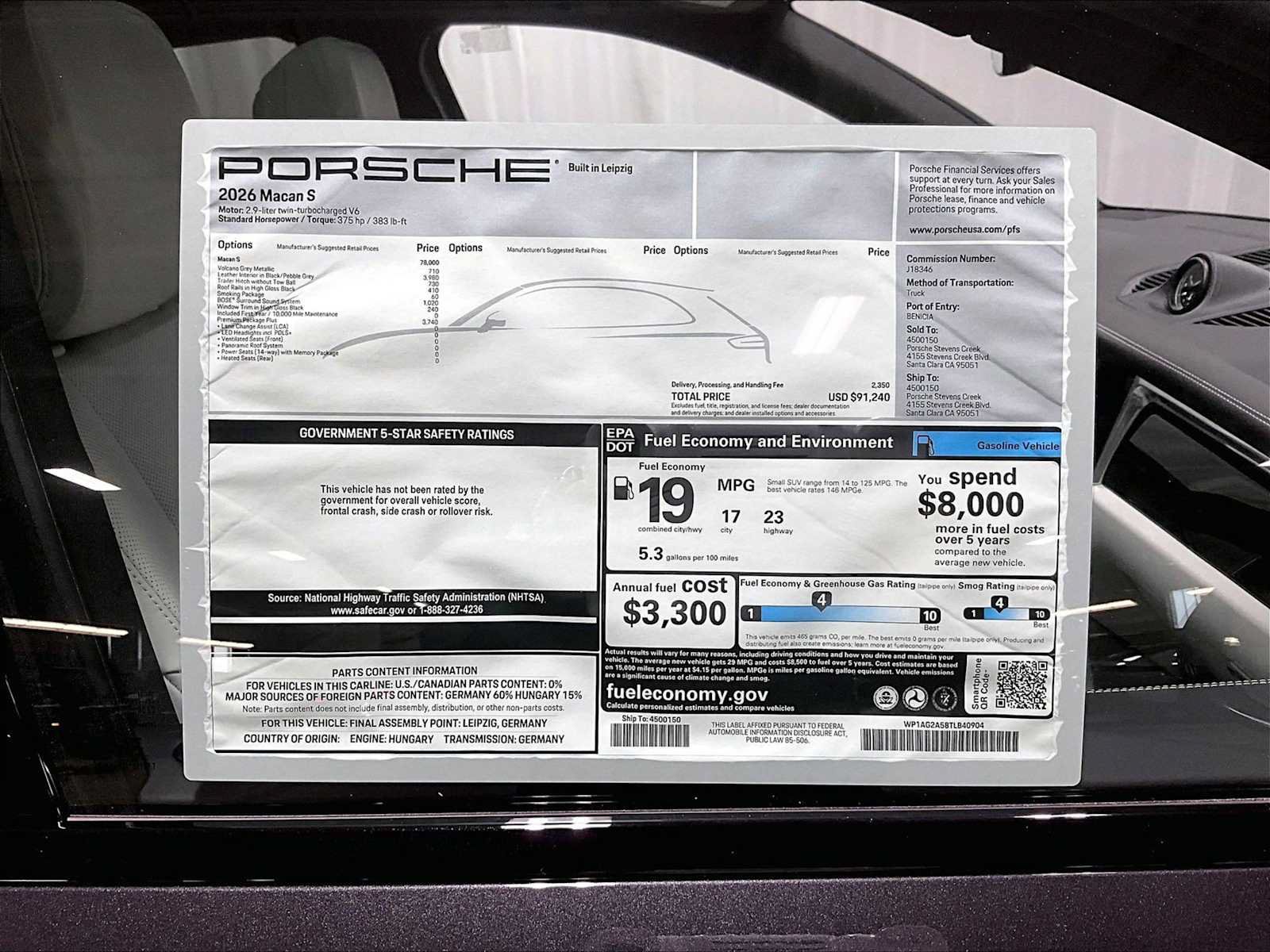 Used 2026 Porsche Macan S AWD/4WD image 33