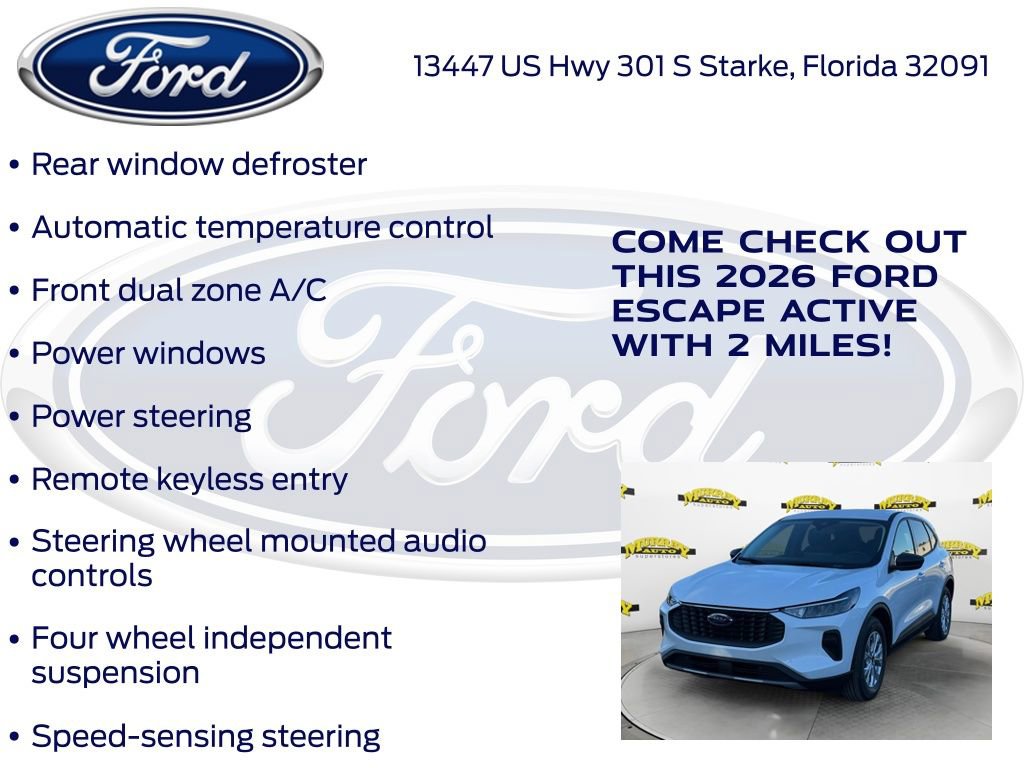 New 2026 Ford Escape Active w/ Tech Pack #1 FWD image 20