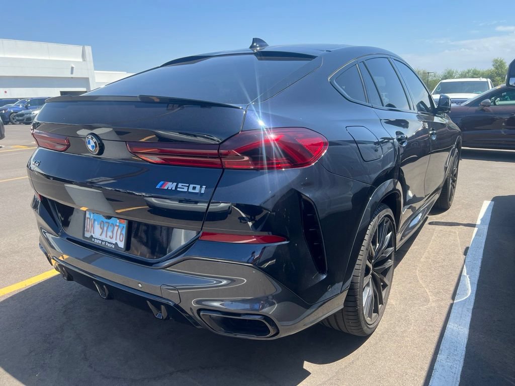 Used 2020 BMW X6 M50i w/ Executive Package AWD/4WD image 6