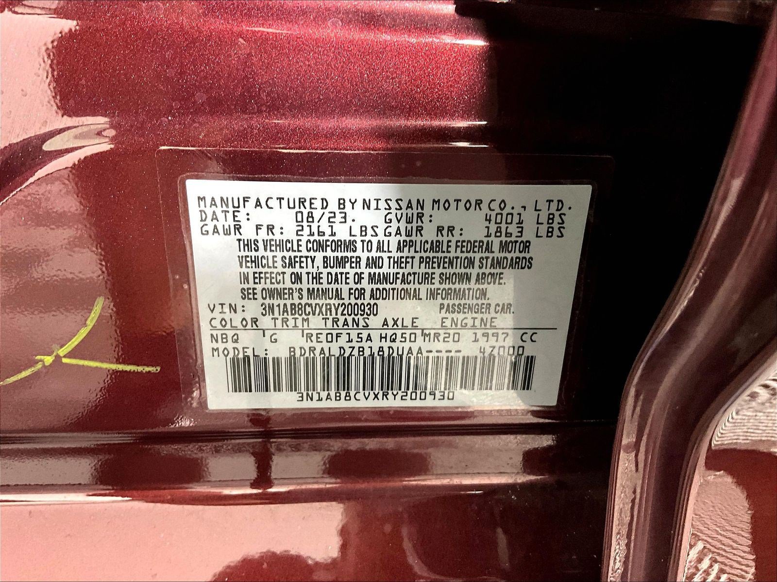 Certified 2024 Nissan Sentra SV w/ All-Weather Package FWD image 19