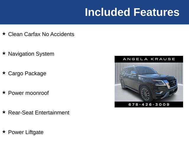 Used 2023 Nissan Armada Platinum w/ Cargo Package image 5