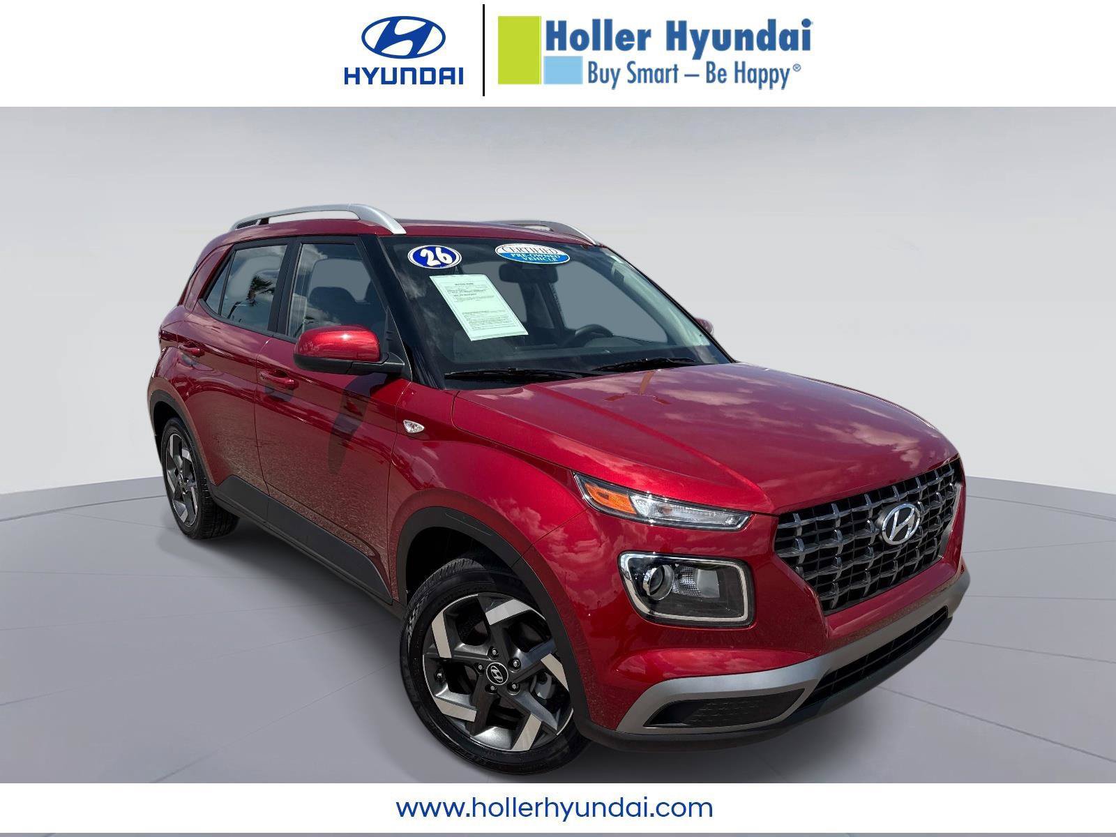 Certified 2026 Hyundai Venue SEL