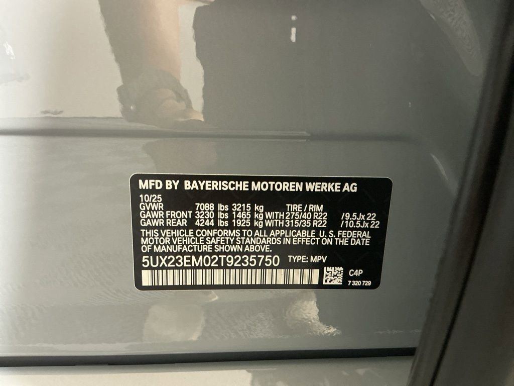 Used 2026 BMW X7 xDrive40i w/ M Sport Package image 34